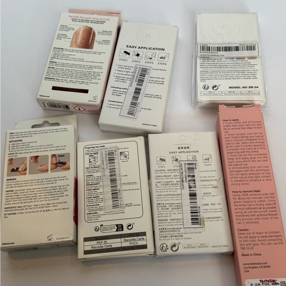 Lot of 7 press on nails - Picture 7 of 7